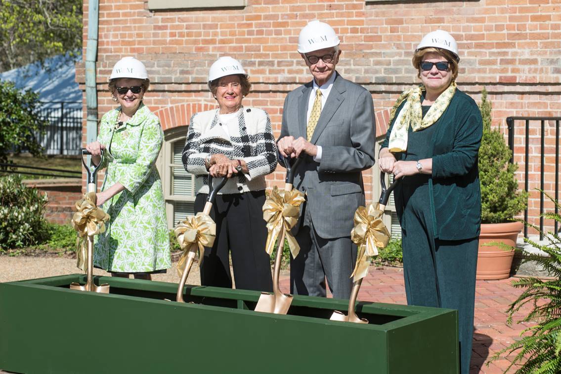 Alumni House groundbreaking