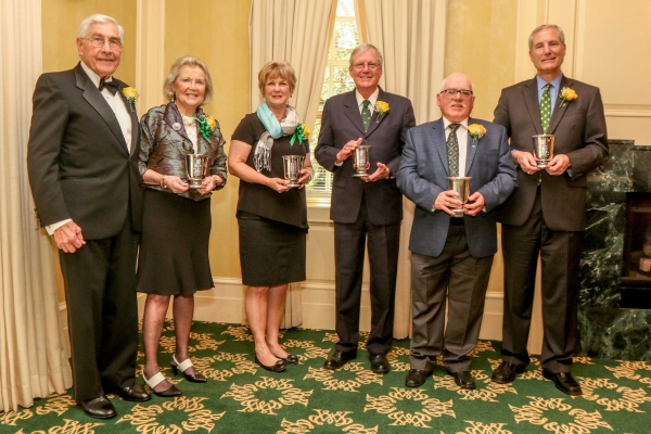 Six friends join the ranks of honorary alumni